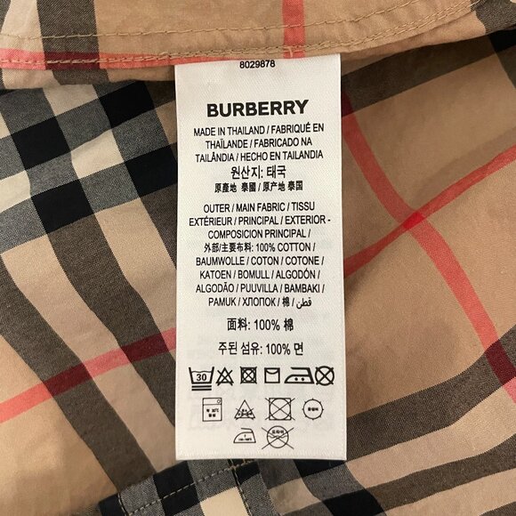 Burberry Men Dress shirt XS - Picture 8 of 11